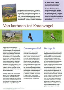artikel uit Veldwijzer nummer 1 van 2026 digitaal te vinden op de website www.provincie.drenthe.nl/regionaallandschap/wonen-werken/bewoners/veldwijzer/